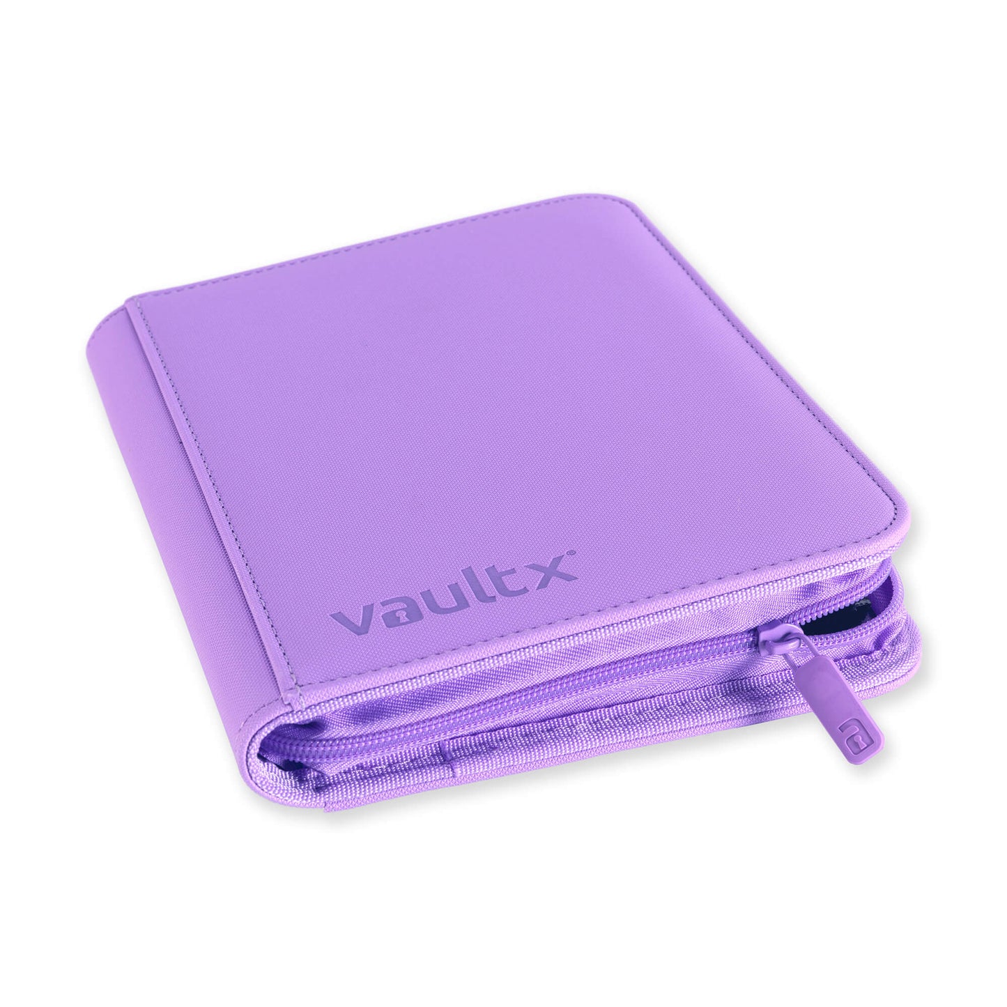 4-Pocket Exo-Tec® Zip Binder Just Purple